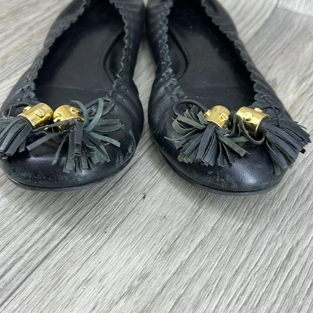 Tory Burch Reese Tassel Flats